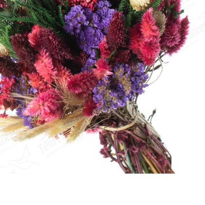 Imagem de Buquê Rústico Colorido Lindo I Flores Desidratadas Variação