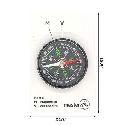 Imagem de Bússola Indicação Do Norte Verdadeiro E Magnético Master Chi