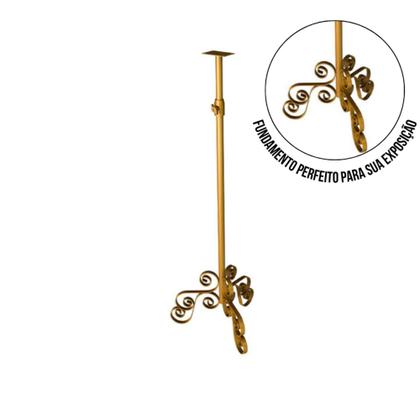 Imagem de Busto Feminino Costura C/ Pedestal Vintage Dourado- Sofisticado e Resistente