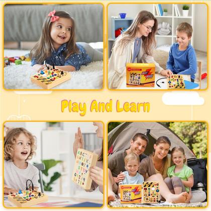 Imagem de Busy Board iHarPro com 13 interruptores de luz LED por mais de 1 ano