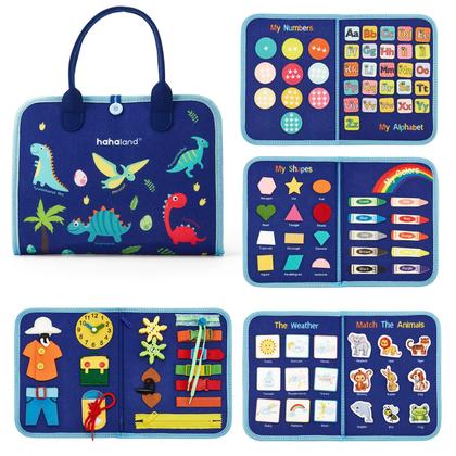 Imagem de Busy Board Shahaland Toddler Toddler Montessori Toys, menino de 2 anos