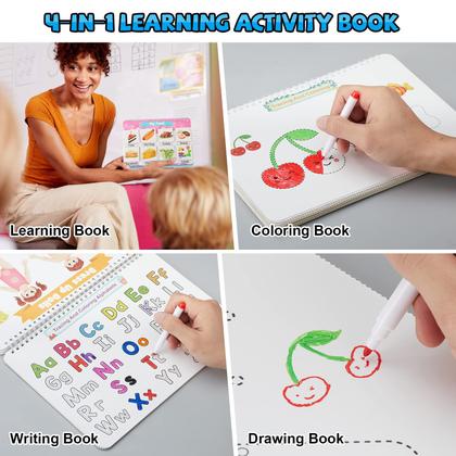 Imagem de Busy Book Huijing Toddler Activities  Aprendizagem pré-escolar 29 T