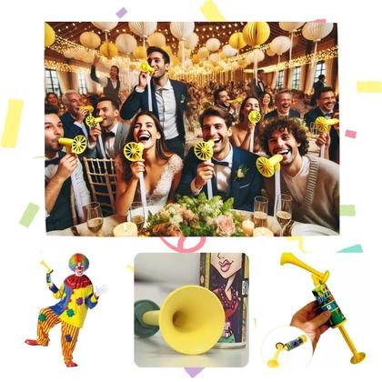 Imagem de Buzina Ar Comprimido Festas Casamento Hora Gravata