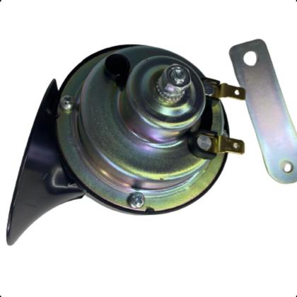 Imagem de Buzina Caracol Automotiva Carro 12v Universal 2 Terminais