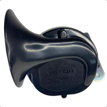 Imagem de Buzina Caracol Automotiva Carro 12v Universal 2 Terminais