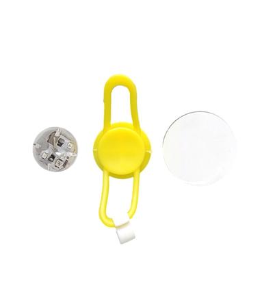 Imagem de Buzina silicone Elleven pato com capacete rosa estrela