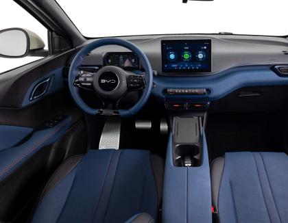 Imagem de BYD Dolphin Mini 2023/2025 Soleira Alto Relevo Pedaleira Descanso Inox