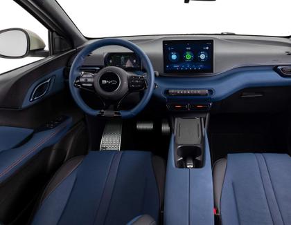 Imagem de BYD Dolphin Mini 2023/2025 Soleira Baixo Relevo Pedaleira Descanso Inox