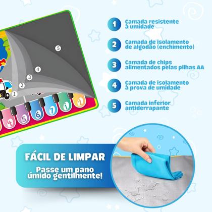 Imagem de 𝗧𝗮𝗽𝗲𝘁𝗲 𝗗𝗲 𝗗𝗮𝗻ç𝗮 𝗜𝗻𝗳𝗮𝗻𝘁𝗶𝗹 𝗘𝗹𝗲𝘁𝗿𝗶𝗰𝗼 𝗕𝗿𝗶𝗻𝗾𝘂𝗲𝗱𝗼 𝗠𝗲𝗻𝗶𝗻𝗮𝘀 𝗠𝗲𝗻𝗶𝗻𝗼𝘀