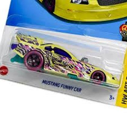 Imagem de C4982 hot wheels carros hw  art cars mustang funny car htd55(42386)