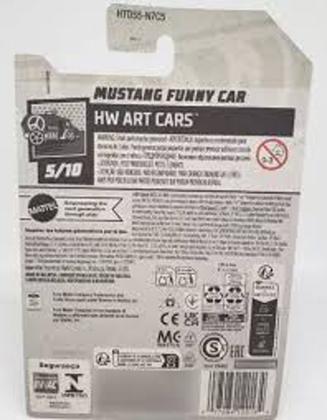 Imagem de C4982 hot wheels carros hw  art cars mustang funny car htd55(42386)
