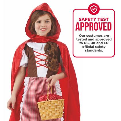 Imagem de Cabana divertida de fantasias Little Red Riding Hood para meninas G-Large