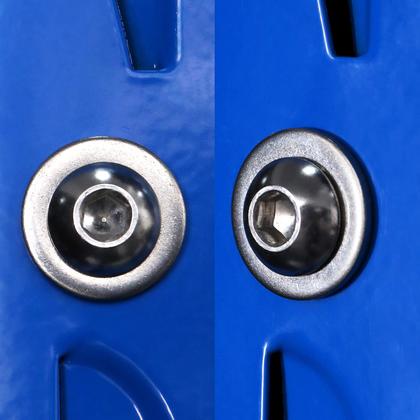 Imagem de Cabeça de botão, soquete, parafusos, parafusos, aço inoxidável SG TZH 304, 18-8, 10 unidades