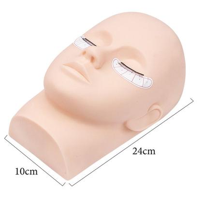 Imagem de Cabeça De Treino Para Micropigmentação De Cílios E Maquiagem