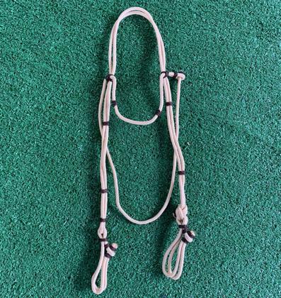 Imagem de Cabeçada de Corda de Poli com Charrua para Cavalos de Todas as Raças