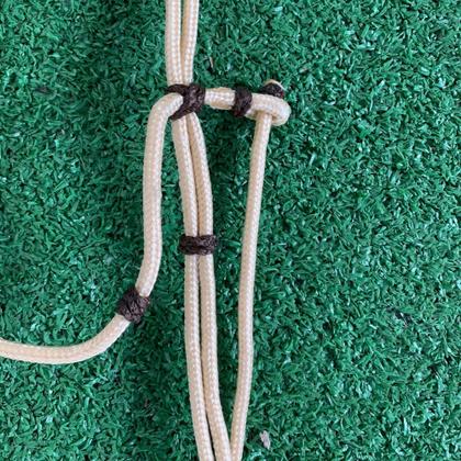 Imagem de Cabeçada de Corda de Poli com Charrua para Cavalos de Todas as Raças