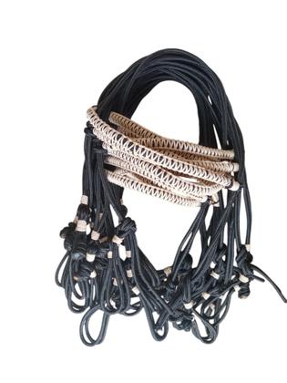 Imagem de Cabeçada Feita De Corda Poli Cavalos Kit Com 12 Peças