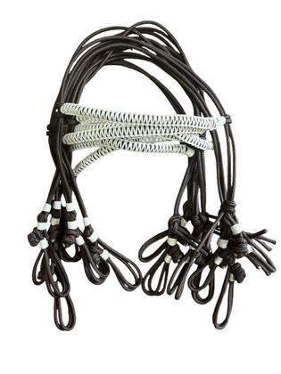 Imagem de Cabeçada Trançada Para Cavalos Com Corda De Poli