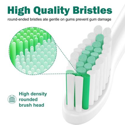 Imagem de Cabeças de escova de dentes HAPPYMOMO para Philips Sonicare E-Series, pacote com 6
