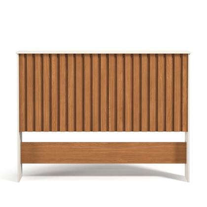 Imagem de Cabeceira 1,60 Cama Casal Queen Painel Ripado MDF Box Cores