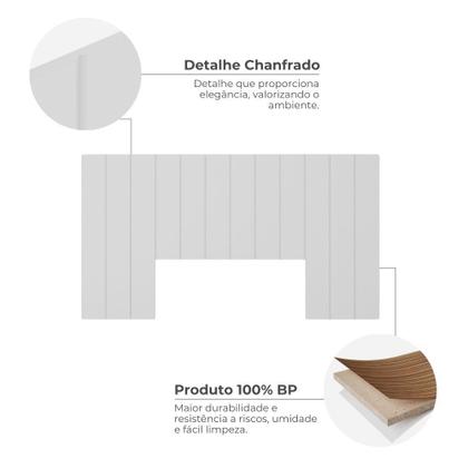 Imagem de Cabeceira Aurora Modulada Cama Box Casal/queen/king 2,40m 12 Módulos