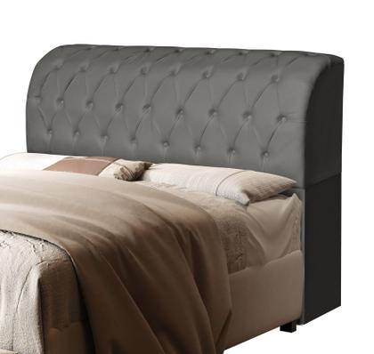 Cabeceira Box Capitone Com Bau Organizador Casal 1.40mt - Antonella Para Quarto Luxuoso - Maali Imagem de Cabeceira Box Capitone Com Bau Organizador Casal 1.40mt - Antonella Para Quarto Luxuoso