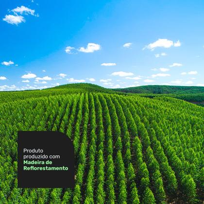 Imagem de Cabeceira Cama Box Casal King Size Ciara 195cm Botonê com Frame Suede Preto - Desk Design