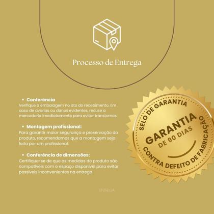 Imagem de Cabeceira Cama Box Estofada Madeira Queen Size Grécia