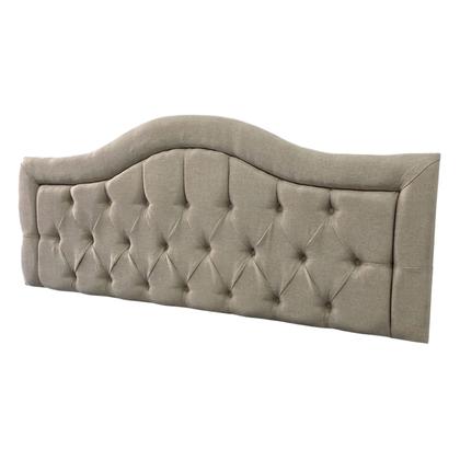 Imagem de Cabeceira Cama Box King 1,95 Capitone Sophia Provençal Linho Bege Painel 60cm alt/ RBL