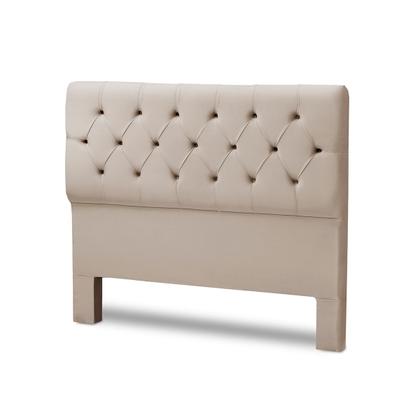 Imagem de Cabeceira Cama Box King Size Estofada Madeira Realeza