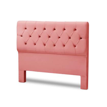 Imagem de Cabeceira Cama Box King Size Estofada Madeira Realeza