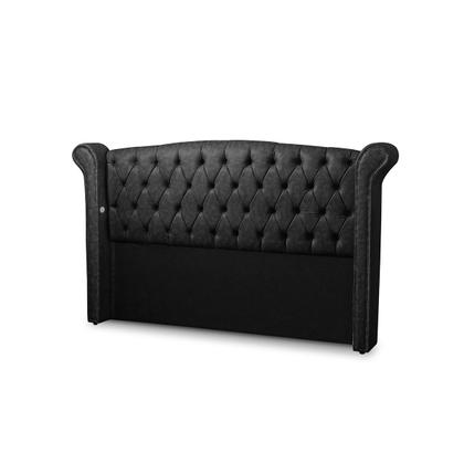 Imagem de Cabeceira Cama Box King Size Estofada material sintético Grécia