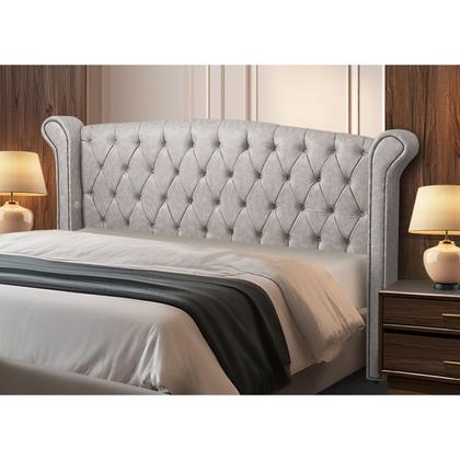 Imagem de Cabeceira Cama Box King Size Estofada material sintético Grécia