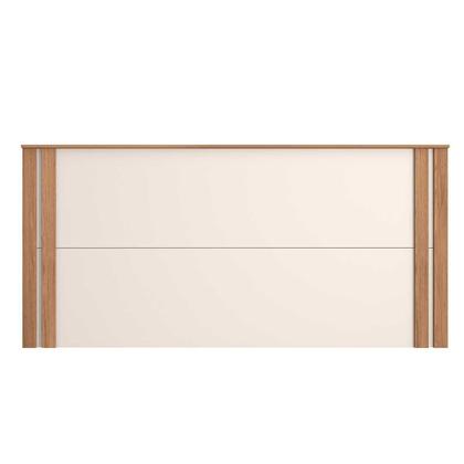 Imagem de Cabeceira Cama Box Madeirado Casal/Queen Eden Freijo/Off White - Caemmun