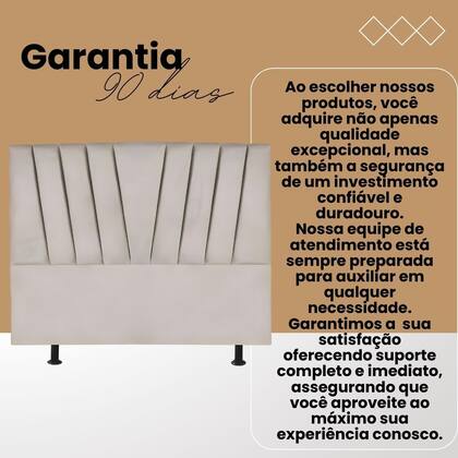 Imagem de Cabeceira Cama Box Queen 160 cm Ludmilla em Veludo Com Frame