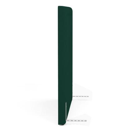 Imagem de Cabeceira Cama Box Queen Size Alba 160cm com Frame Bouclé Verde - Desk Design