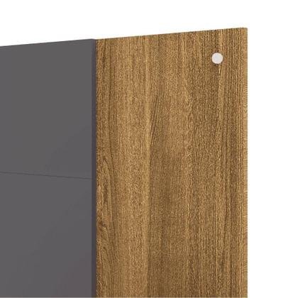 Imagem de Cabeceira Cama Box Regulável Casal/solteiro Com Nicho Acoplado Tóquio Nature/alasca - Mabe Magazine