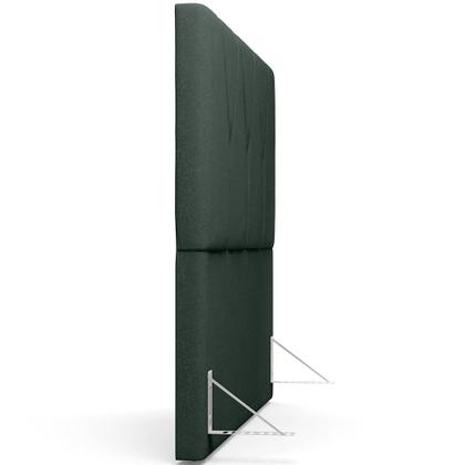 Imagem de Cabeceira Cama Box Solteiro 100cm Aura Linho W01 Verde - Mpozenato