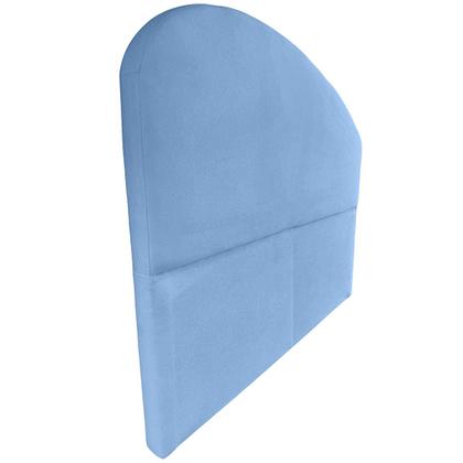 Imagem de Cabeceira Casal 140cm Estofada para Cama Serena Suede Azul