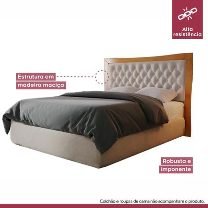 Imagem de Cabeceira Casal 148,5cm Veludo