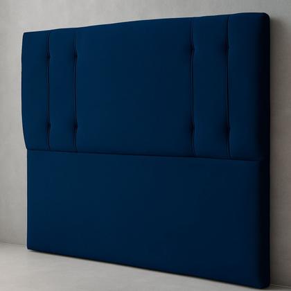 Imagem de Cabeceira Casal Cama Box Estofada Camille 140 cm Veludo