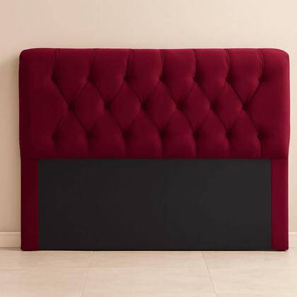 Imagem de Cabeceira Casal Cama Box Estofada Cristal 140 cm Veludo