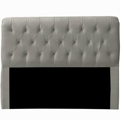 Imagem de Cabeceira Casal Cama Box Estofada Elisa 140 cm Veludo