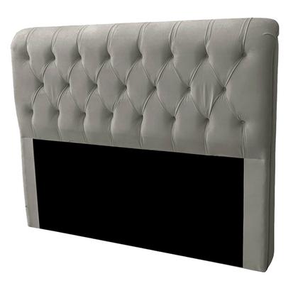 Imagem de Cabeceira Casal Cama Box Estofada Elisa 140 cm Veludo