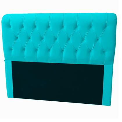 Imagem de Cabeceira Casal Cama Box Estofada Elisa 140 cm Veludo