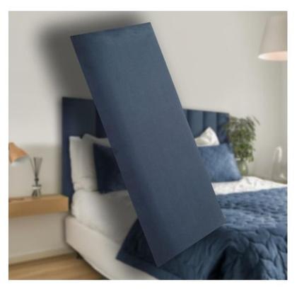 Imagem de Cabeceira Casal Cama Box Fácil Instalação 1 Modulo Medida 60 x 20 Cm Extra Confort