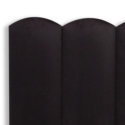 Imagem de Cabeceira Casal Estofada de Colar na Parede Kit 7 Placas Modelo Nuvem - Várias Cores