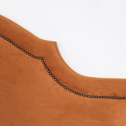 Imagem de Cabeceira Casal Estofada para Cama Box Provençal Luxo com Tachas 140x60cm