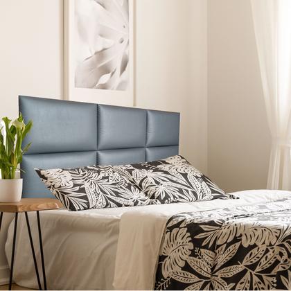 Imagem de Cabeceira Casal Modulos Módena H6  Cinza  Prime 140 x 60