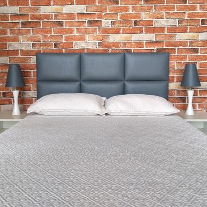 Imagem de Cabeceira Casal Modulos Módena H6  Cinza  Prime 140 x 60